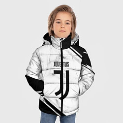 Куртка зимняя для мальчика Juventus, цвет: 3D-черный — фото 2
