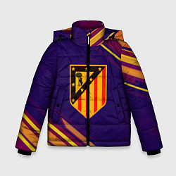 Куртка зимняя для мальчика Atletico Madrid, цвет: 3D-красный