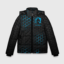 Куртка зимняя для мальчика Team Liquid: Carbon Style, цвет: 3D-черный