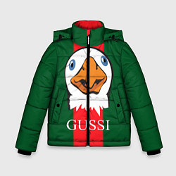 Куртка зимняя для мальчика GUSSI Beak, цвет: 3D-красный