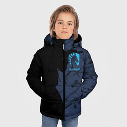 Куртка зимняя для мальчика CS:GO Team Liquid, цвет: 3D-светло-серый — фото 2