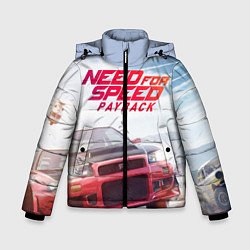 Куртка зимняя для мальчика Need for Speed: Payback, цвет: 3D-черный