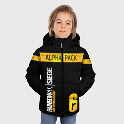 Куртка зимняя для мальчика Rainbow Six Siege: Alpha Pack, цвет: 3D-черный — фото 2