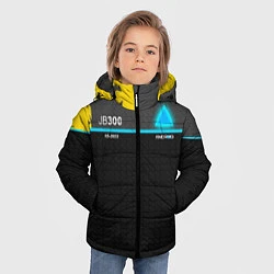 Куртка зимняя для мальчика JB300 Android, цвет: 3D-черный — фото 2