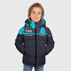 Куртка зимняя для мальчика Detroit: RK800, цвет: 3D-черный — фото 2