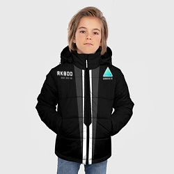 Куртка зимняя для мальчика RK800 Android Black, цвет: 3D-черный — фото 2