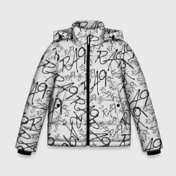 Куртка зимняя для мальчика RA9 DEVIANT, цвет: 3D-светло-серый