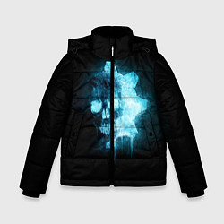 Куртка зимняя для мальчика Gears of War: Death Shadow, цвет: 3D-черный
