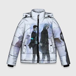 Куртка зимняя для мальчика HANK & CONNOR, цвет: 3D-черный