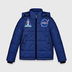 Куртка зимняя для мальчика NASA: Special Form, цвет: 3D-черный