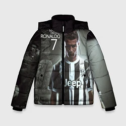 Куртка зимняя для мальчика RONALDO 7, цвет: 3D-черный