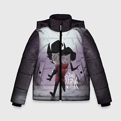 Куртка зимняя для мальчика Don't Starve: Love, цвет: 3D-красный