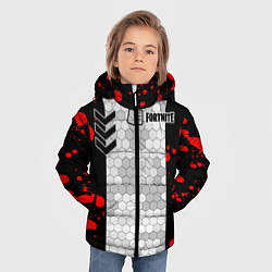 Куртка зимняя для мальчика Fortnite: Штурмовик, цвет: 3D-черный — фото 2