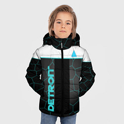 Куртка зимняя для мальчика Detroit Human, цвет: 3D-черный — фото 2