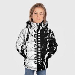 Куртка зимняя для мальчика JUVENTUS BIANCONERI, цвет: 3D-черный — фото 2