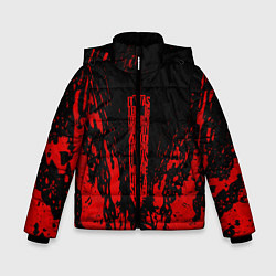 Куртка зимняя для мальчика Berserk Sword, цвет: 3D-черный