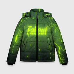 Куртка зимняя для мальчика Fallout: Radiation Storm, цвет: 3D-черный