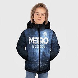 Куртка зимняя для мальчика Metro Exodus: Dark Moon, цвет: 3D-светло-серый — фото 2