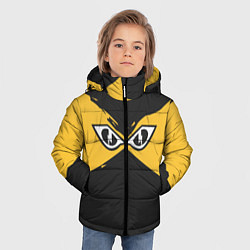 Куртка зимняя для мальчика R6S IQ, цвет: 3D-черный — фото 2