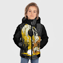 Куртка зимняя для мальчика Simpsons Halloween, цвет: 3D-черный — фото 2