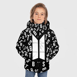 Куртка зимняя для мальчика BTS: Black Style, цвет: 3D-черный — фото 2