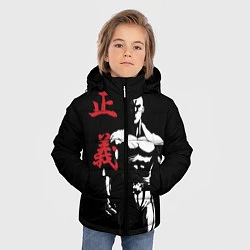 Куртка зимняя для мальчика Ok Hero, цвет: 3D-черный — фото 2
