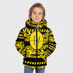 Куртка зимняя для мальчика 21 Pilots: Jumpsuit, цвет: 3D-черный — фото 2