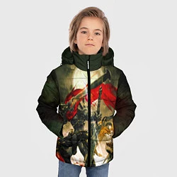 Куртка зимняя для мальчика Momonga Narberal Gamma, цвет: 3D-черный — фото 2