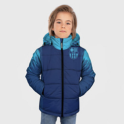 Куртка зимняя для мальчика Barcelona Training 2019, цвет: 3D-светло-серый — фото 2