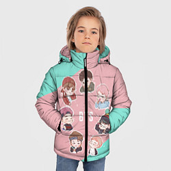 Куртка зимняя для мальчика BTS Boys, цвет: 3D-черный — фото 2