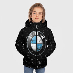 Куртка зимняя для мальчика BMW под Дождём, цвет: 3D-черный — фото 2