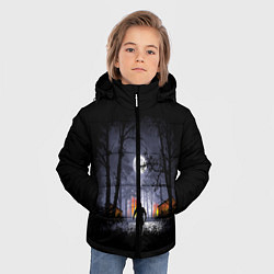 Куртка зимняя для мальчика RDR 2: Black Cowboy, цвет: 3D-светло-серый — фото 2