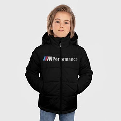 Куртка зимняя для мальчика BMW PERFORMANCE ЧЁРНЫЙ БМВ, цвет: 3D-черный — фото 2