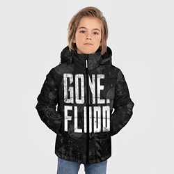 Куртка зимняя для мальчика GONE Fludd Dark, цвет: 3D-черный — фото 2