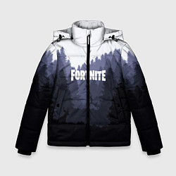 Куртка зимняя для мальчика Fortnite: Dark Forest, цвет: 3D-черный