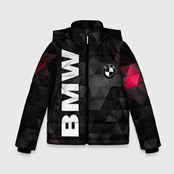 Куртка зимняя для мальчика BMW: Polygon, цвет: 3D-черный