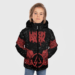 Куртка зимняя для мальчика Linkin Park: Red Airs, цвет: 3D-красный — фото 2