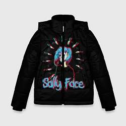 Куртка зимняя для мальчика Sally Face, цвет: 3D-черный