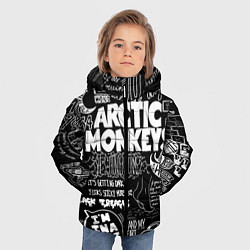 Куртка зимняя для мальчика Arctic Monkeys: I'm in a Vest, цвет: 3D-светло-серый — фото 2