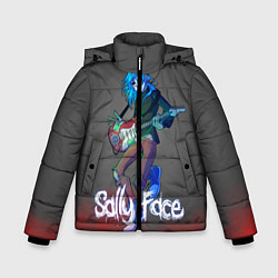 Куртка зимняя для мальчика Sally Face: Rock Star, цвет: 3D-красный