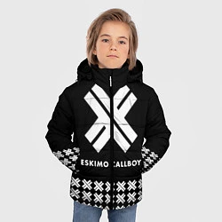 Куртка зимняя для мальчика Eskimo Callboy: Cross, цвет: 3D-красный — фото 2