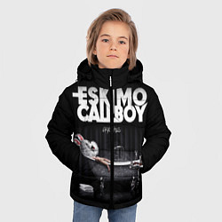 Куртка зимняя для мальчика Eskimo Callboy: Crystalis, цвет: 3D-черный — фото 2