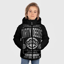 Куртка зимняя для мальчика AC/DC: Dirty Deeds, цвет: 3D-черный — фото 2