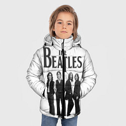 Куртка зимняя для мальчика The Beatles: White Side, цвет: 3D-светло-серый — фото 2