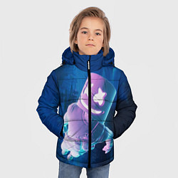 Куртка зимняя для мальчика Marshmello Effect, цвет: 3D-черный — фото 2