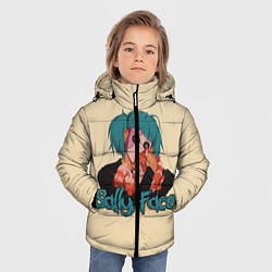 Куртка зимняя для мальчика Sally Face: Kid Girl, цвет: 3D-черный — фото 2