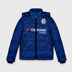 Куртка зимняя для мальчика Chelsea home 19-20, цвет: 3D-светло-серый