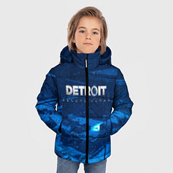 Куртка зимняя для мальчика Detroit: Become Human, цвет: 3D-черный — фото 2