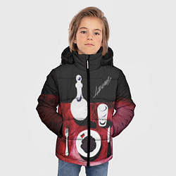 Куртка зимняя для мальчика ДЖИЗУС: Нога в Ногу с Этой, цвет: 3D-черный — фото 2