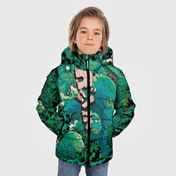 Куртка зимняя для мальчика Forest Godzilla, цвет: 3D-черный — фото 2